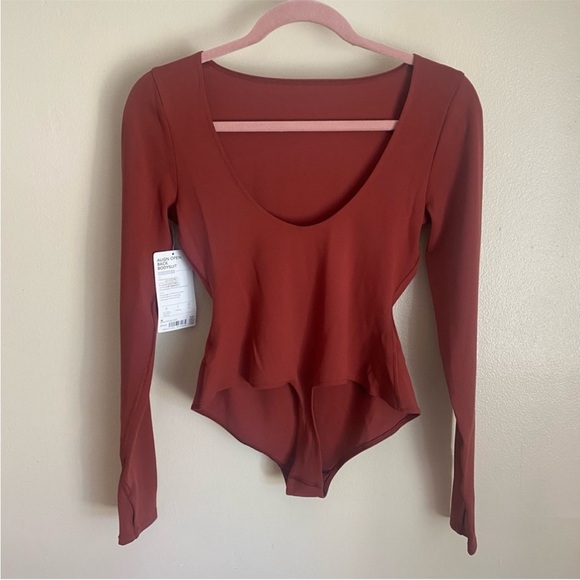 NWT Athleta Align Open Back Bodysuit, S - Picture 7 of 9